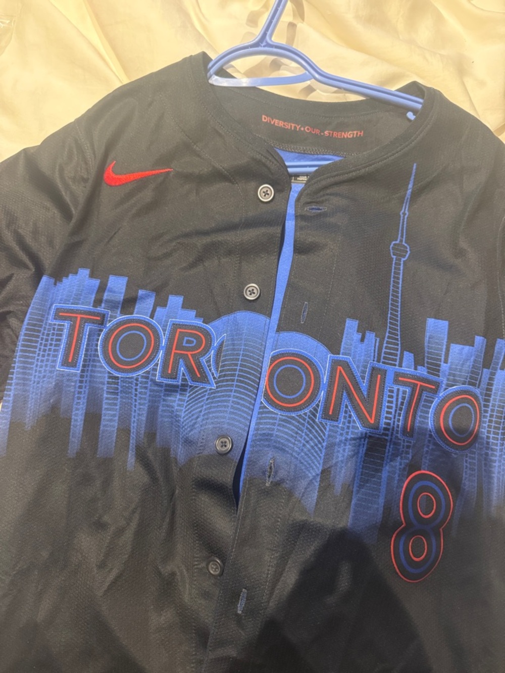 Toronto Blue Jays city connect jersey / men’s small / Biggio #8 - Picture 2 of 6